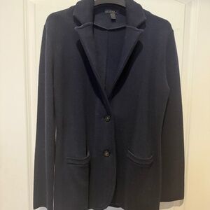 J Crew : knit sweater blazer : size small